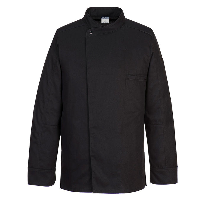 Portwest Chef Jacket C835 Black